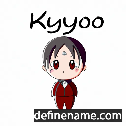 cartoon of the name Kiyoichirou