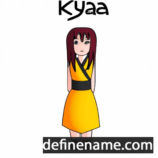 Kiyoka cartoon