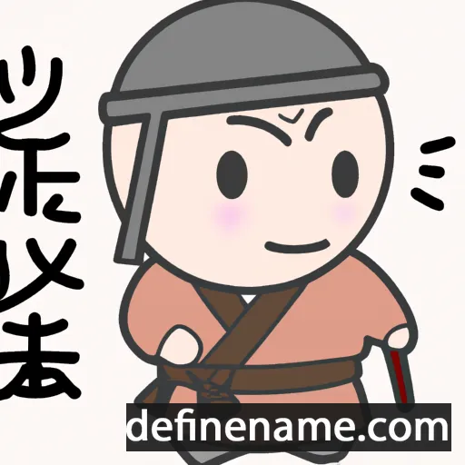 cartoon of the name Kiyomichi