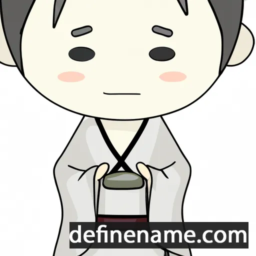 cartoon of the name Kiyomu