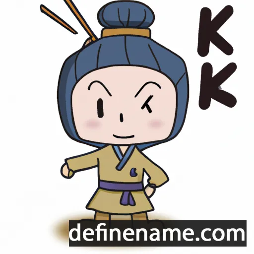 cartoon of the name Kiyoyoshi