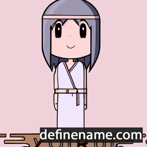 cartoon of the name Kiyuri