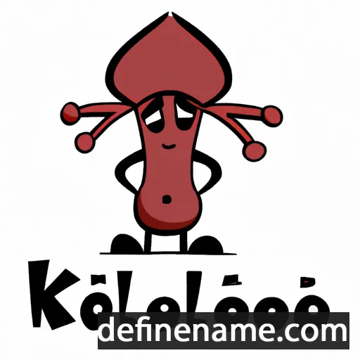 cartoon of the name Kizil-ool