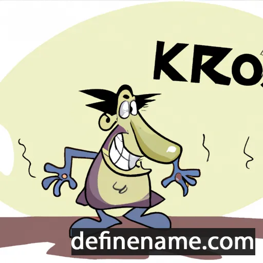 Kizor cartoon