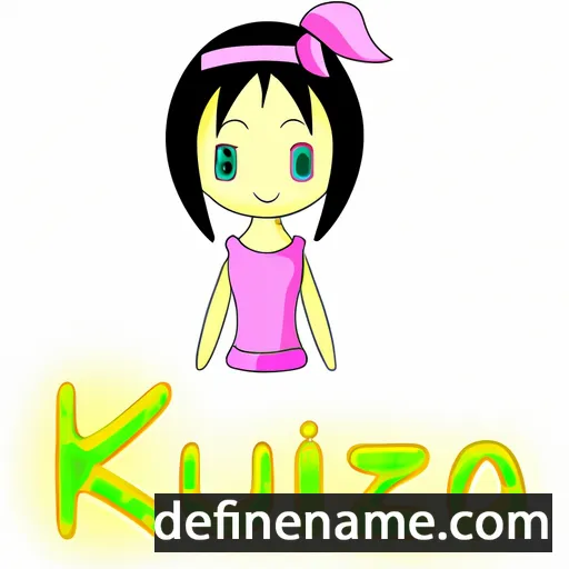 cartoon of the name Kizuna