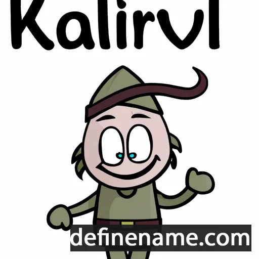 Kjalvör cartoon