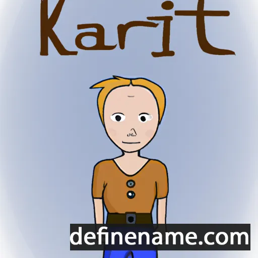 cartoon of the name Kjartan