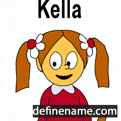 cartoon of the name Kjella