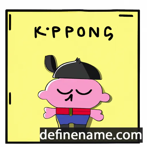 cartoon of the name Kkonnip