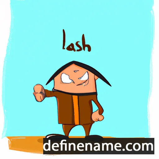 cartoon of the name Kla-esh