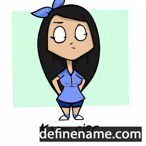 cartoon of the name Klarice