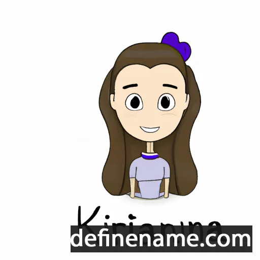 cartoon of the name Klarina