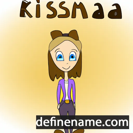 cartoon of the name Klassina