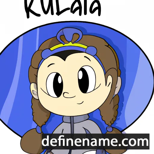 cartoon of the name Klauda