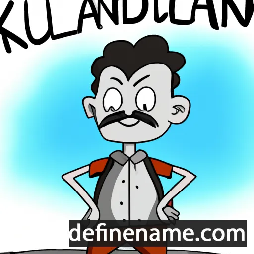 Klaudian cartoon