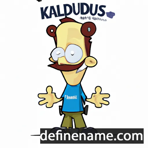 cartoon of the name Klaudios