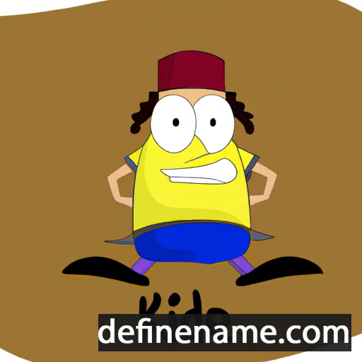 cartoon of the name Kledi