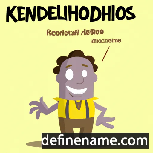 cartoon of the name Kleiandros