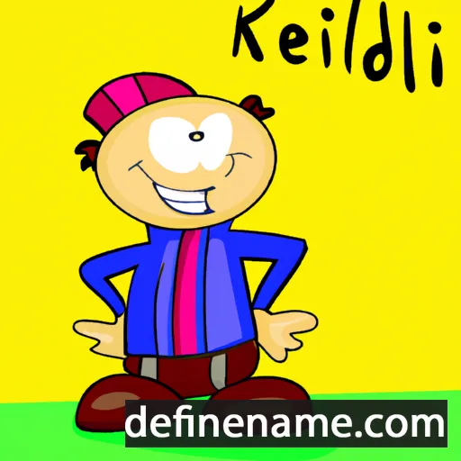 cartoon of the name Kleidi