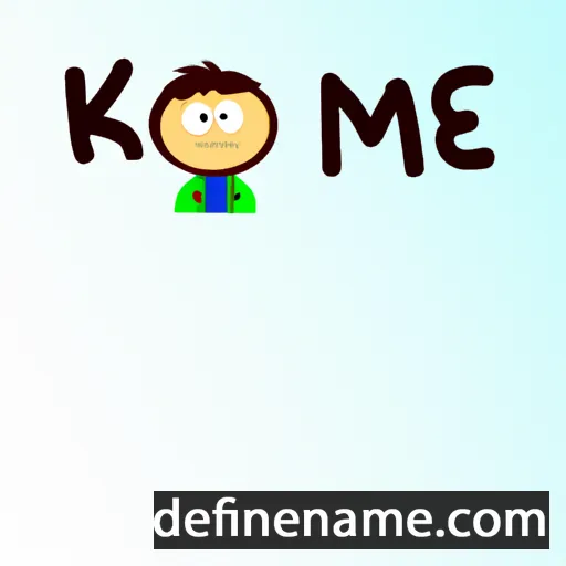 cartoon of the name Kleme