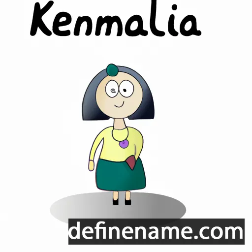 cartoon of the name Klementína