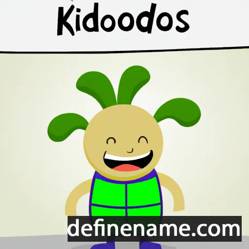 cartoon of the name Kleodoros