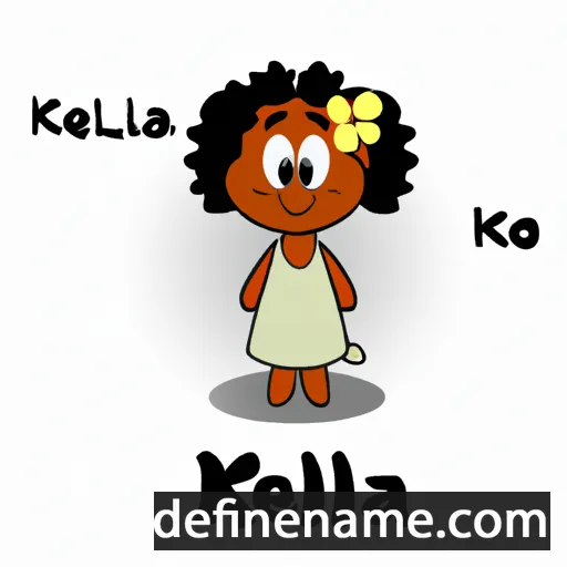 cartoon of the name Kleola