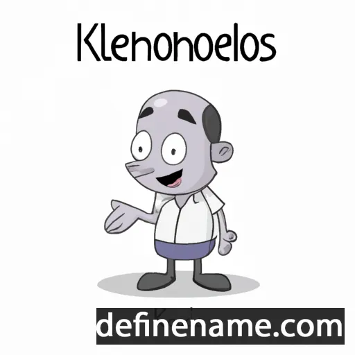 Kleonikos cartoon