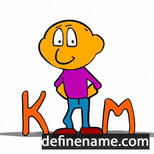 cartoon of the name Klimek