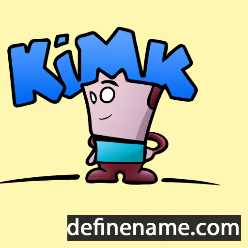 cartoon of the name Klimk