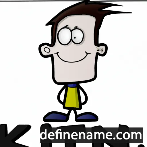 cartoon of the name Klint