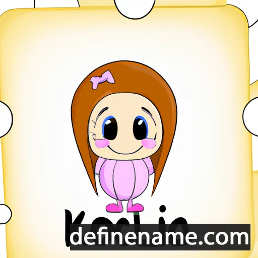 cartoon of the name Klocia