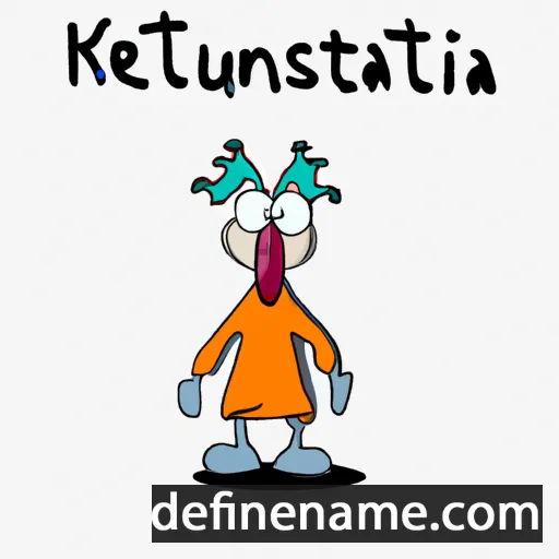 cartoon of the name Klütaimnésztra