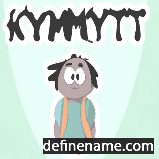 cartoon of the name Klymentiy