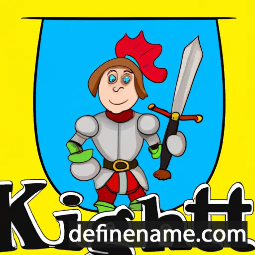 Knightly cartoon