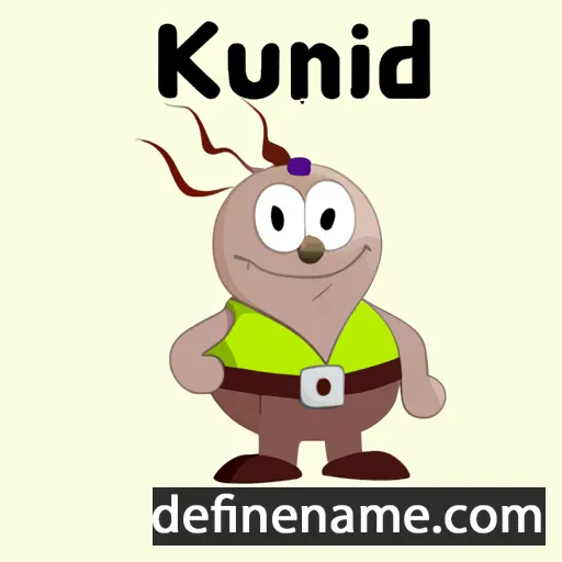 Knúd cartoon