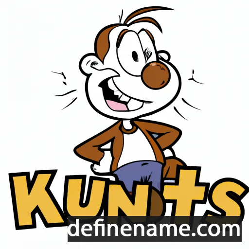 cartoon of the name Knuts