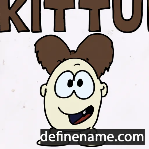 cartoon of the name Knutt