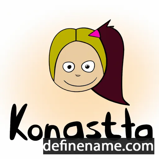 Kónstancja cartoon