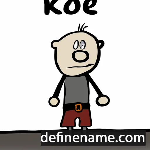 cartoon of the name Köke