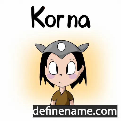 Kôrna cartoon