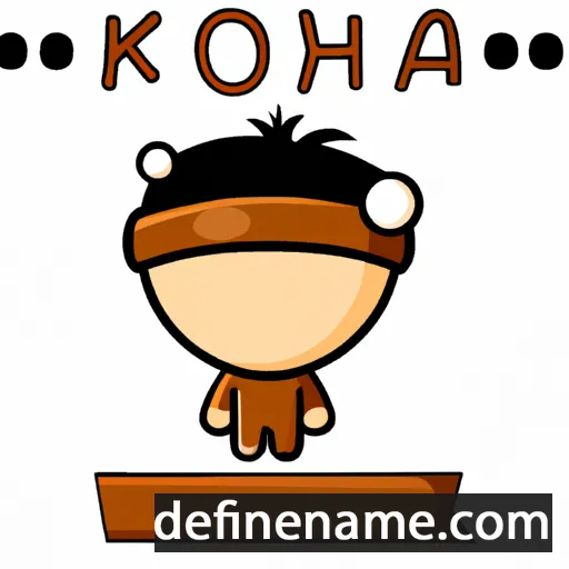 Koah cartoon