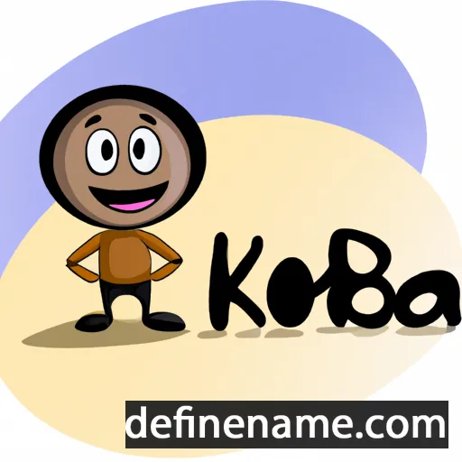 cartoon of the name Koba