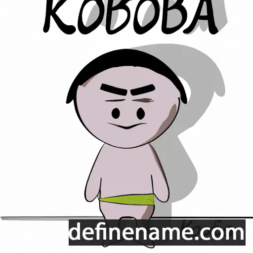 cartoon of the name Kobuna