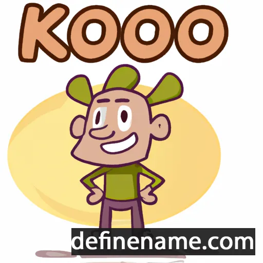 cartoon of the name Kobyl