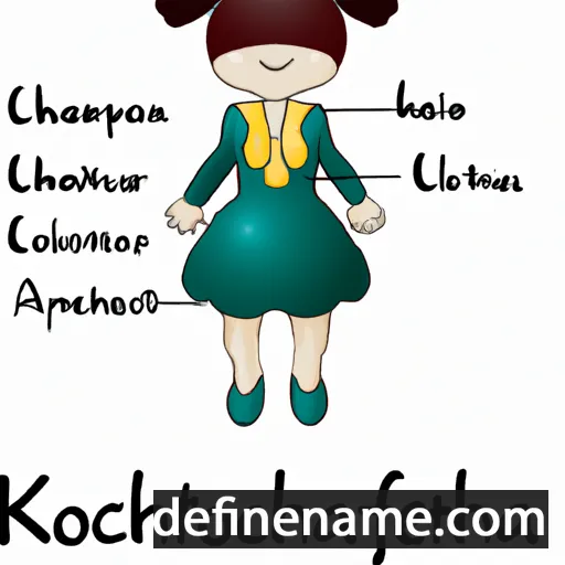 cartoon of the name Kochuthresia