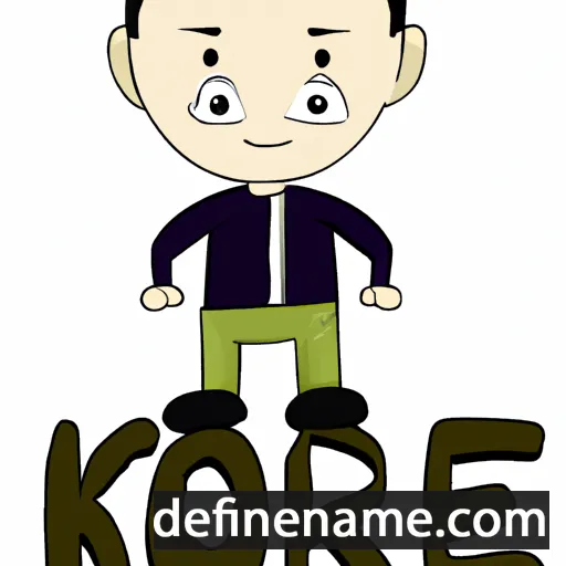 cartoon of the name Koeri