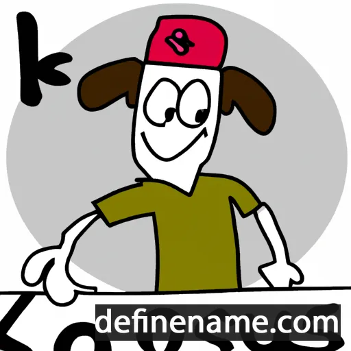 cartoon of the name Koeus