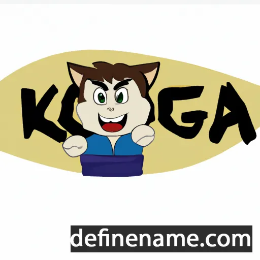 Koga cartoon