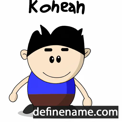 cartoon of the name Kohen